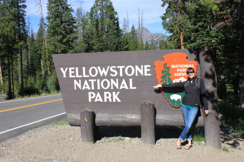 Yellowstone Sign