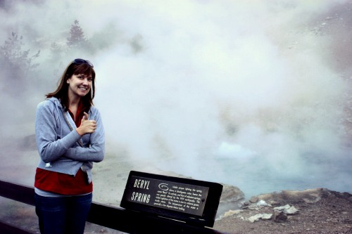 Gibbon Geyser basin 