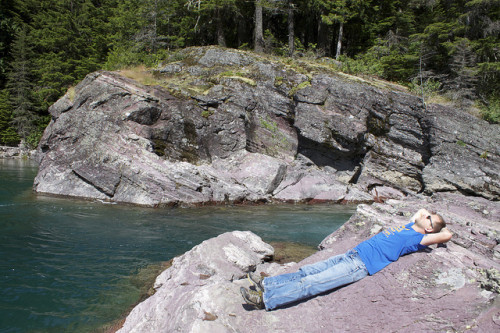 Napping in Glacier