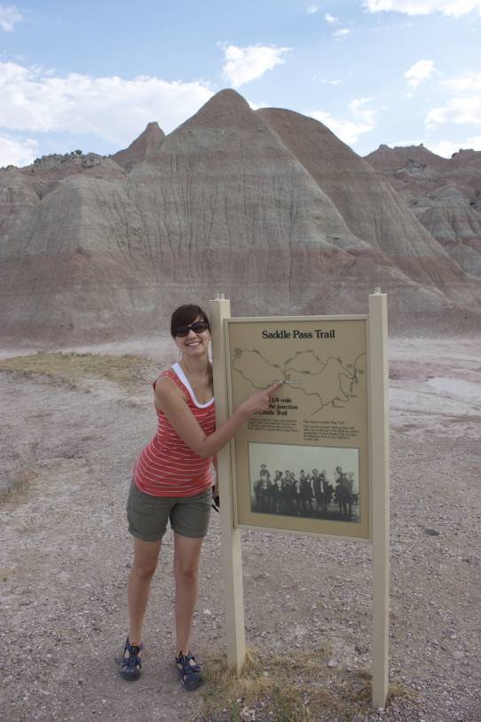 Saddle Pass Trail Badlands