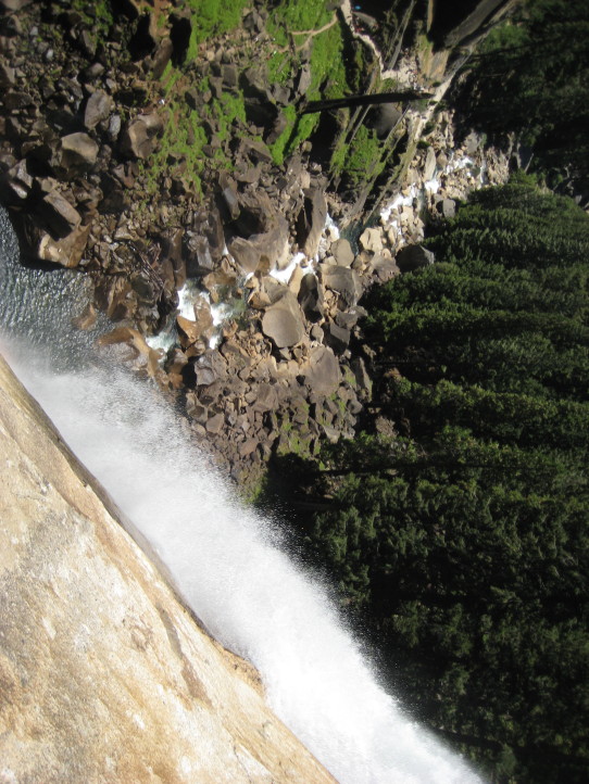 top of nevada fall