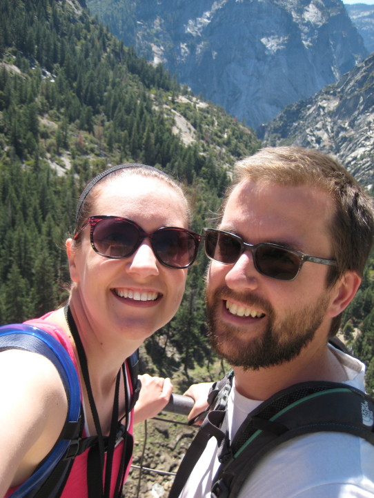 top of nevada fall