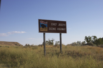 Chief Joseph Scenic Highway Sign