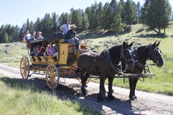 Yellowstone Stagecoach Ride