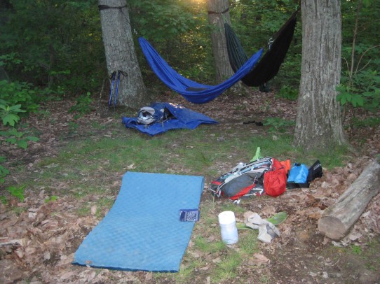 camping on the knobstone trail
