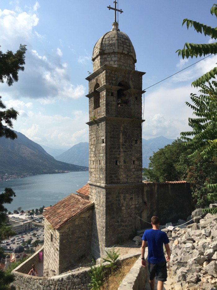 Church in Kotor Walls