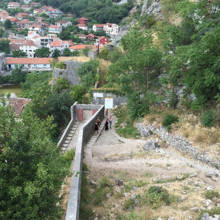 City of Kotor Fortified Walls