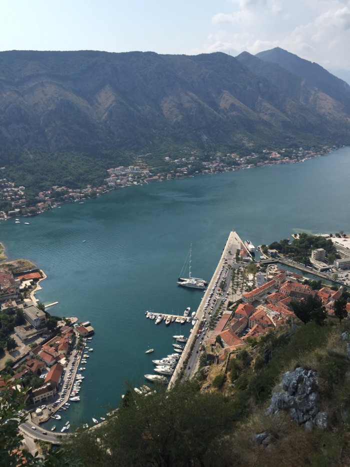 View from top of Kotor