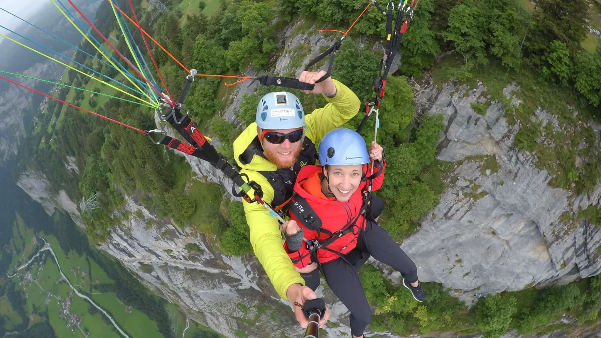 Paragliding in Murren Switzerland – Airtime Paragliding