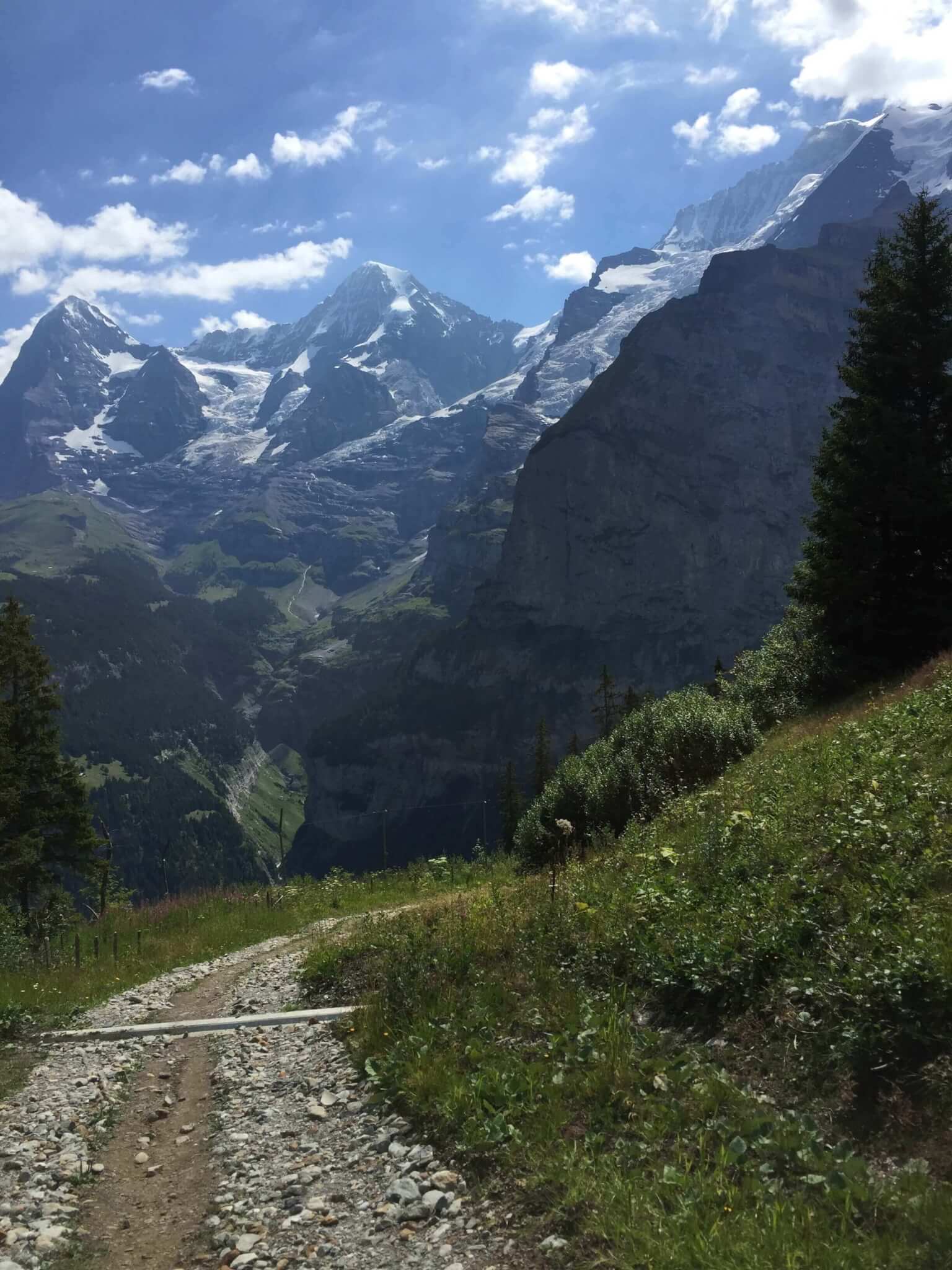 Gravel Trail - Murren